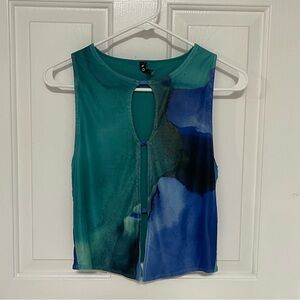 Peakaboo Watercolor Women's Tank Top